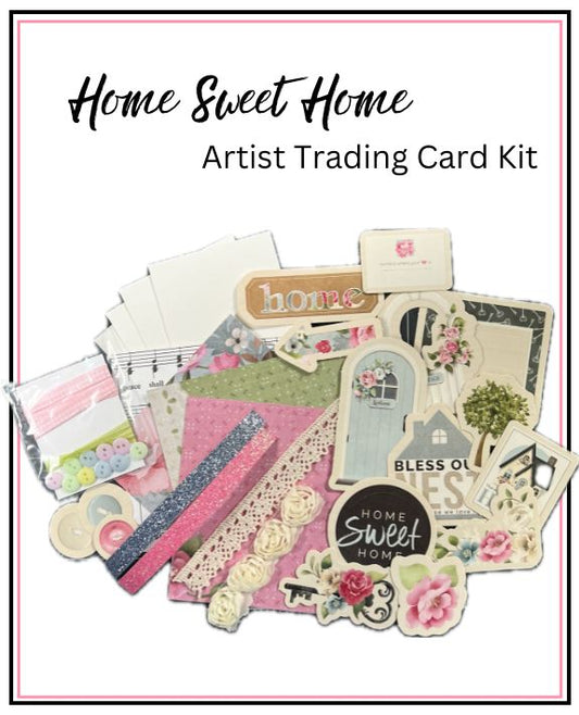 Artist Trading Card Kit: Home Sweet Home