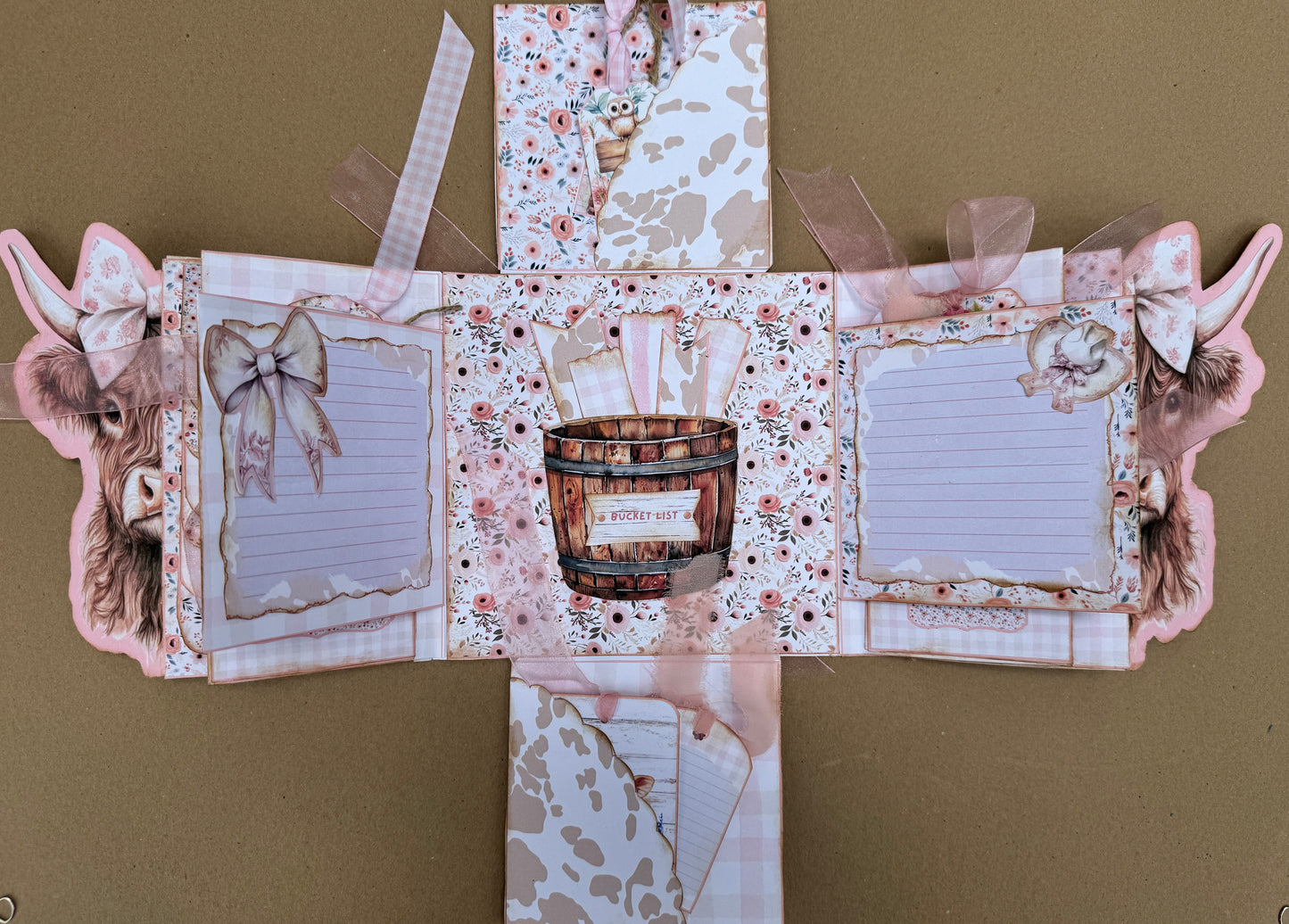 Moo-Ments in Time Folio- Bucket List Journal 6-Pack, Buy 5 -6th Free
