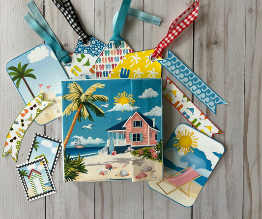 Folio Memory Keeper - Life's a Beach | Workshop & Kit by Paper Craft Socials