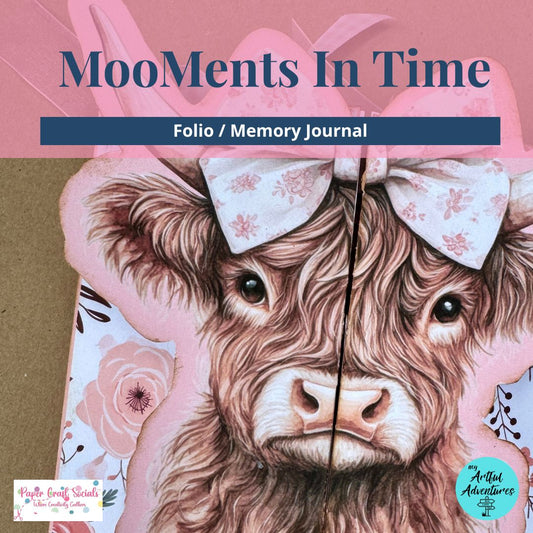 Moo-Ments in Time Folio- Bucket List Journal 6-Pack, Buy 5 -6th Free