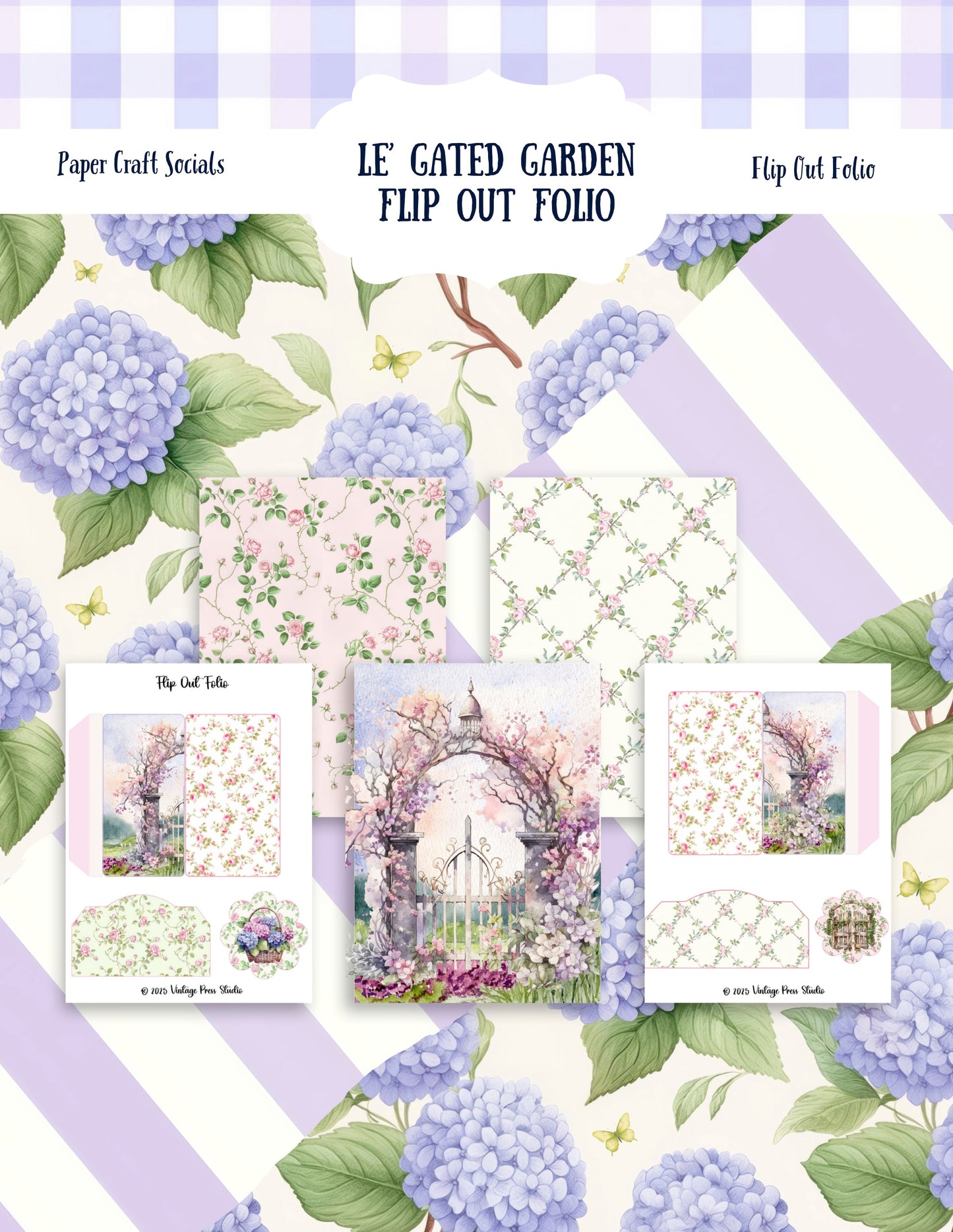 Gated Garden – Flip Out Folio Kit