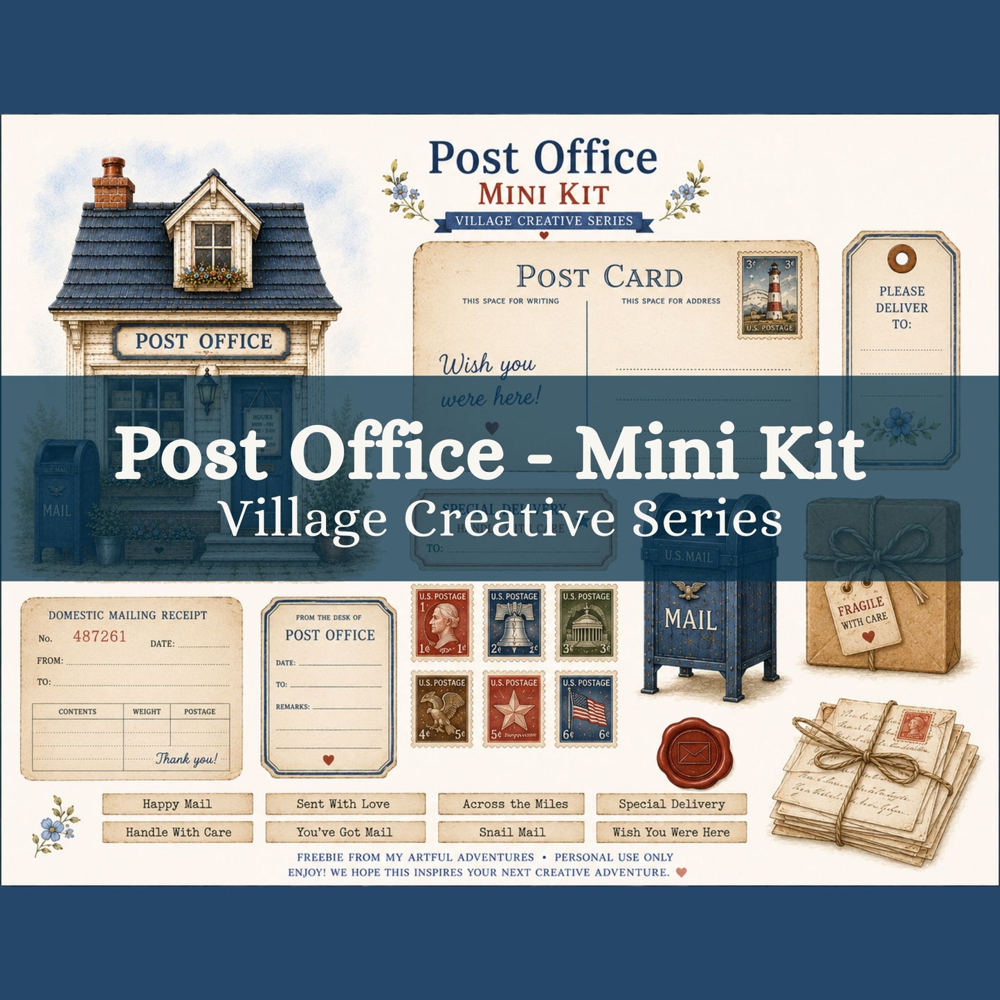 Village Creative Series: Post Office Mini Kit