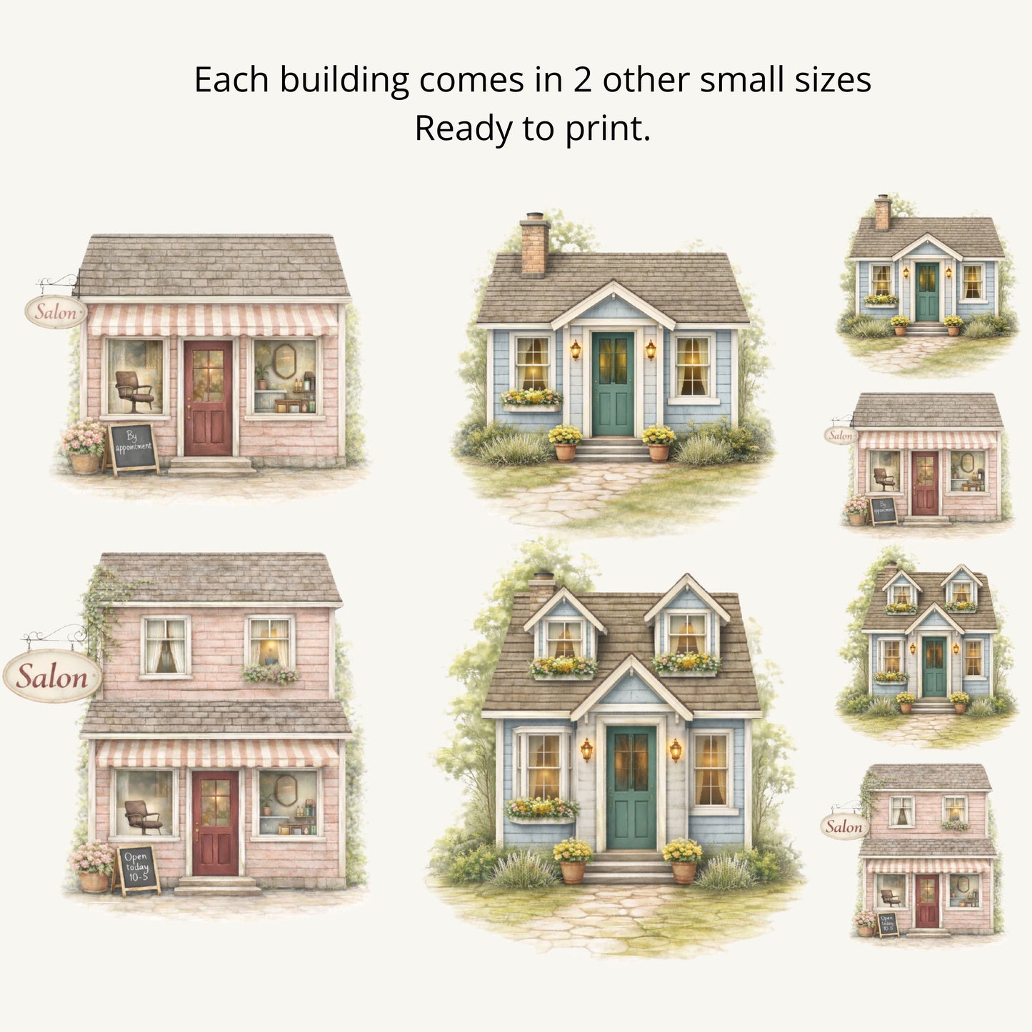 Village Creative Series – House and Salon Collection