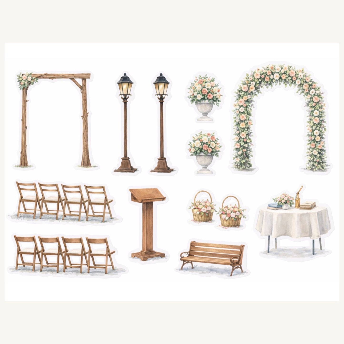 Village Creative Series – Church and Bakery Collection