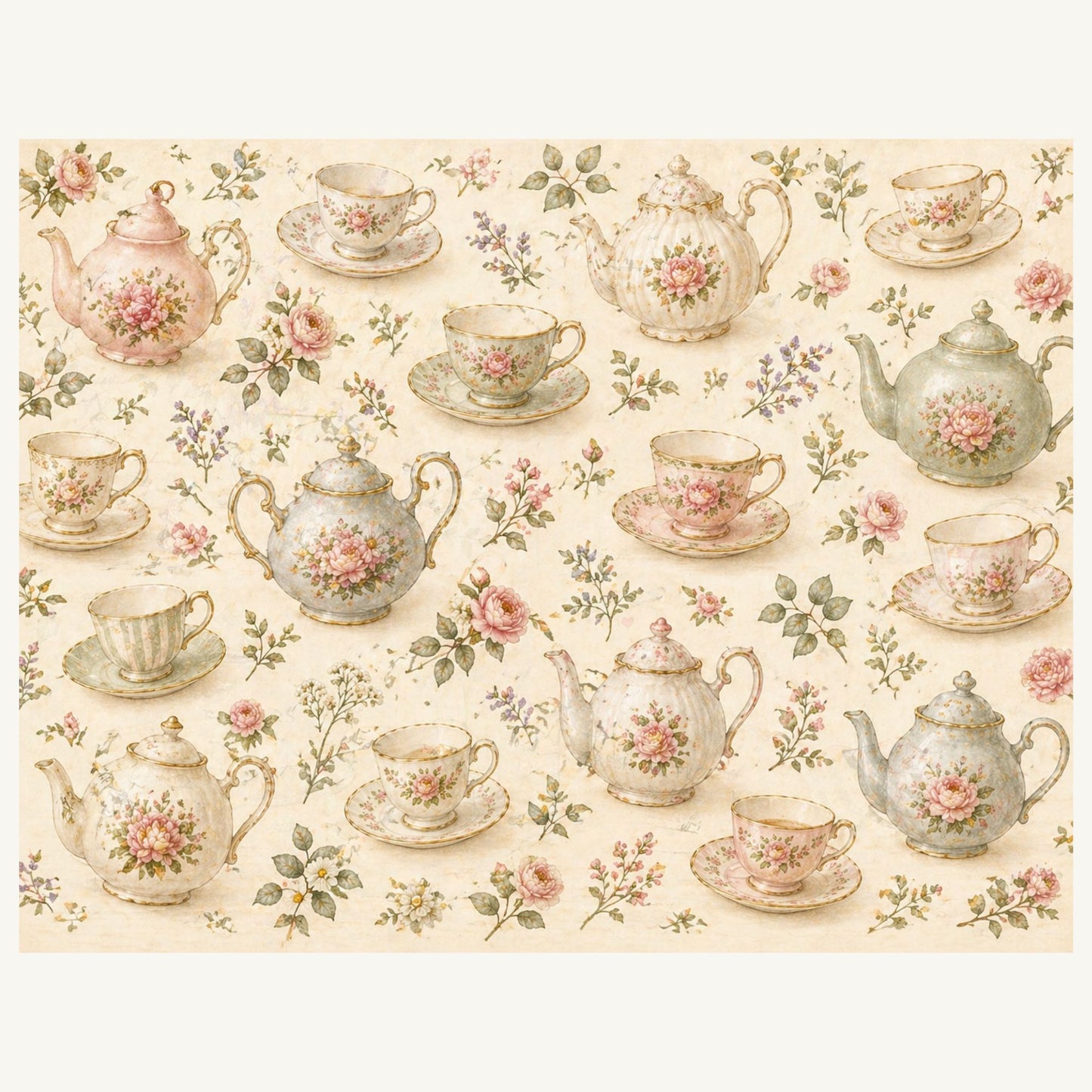 Village Creative Series – Tea Room and Flower Shop Collection