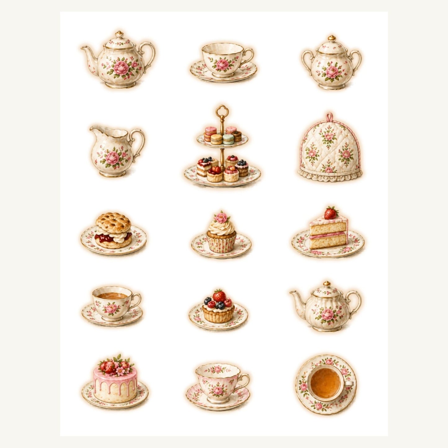 Village Creative Series – Tea Room and Flower Shop Collection