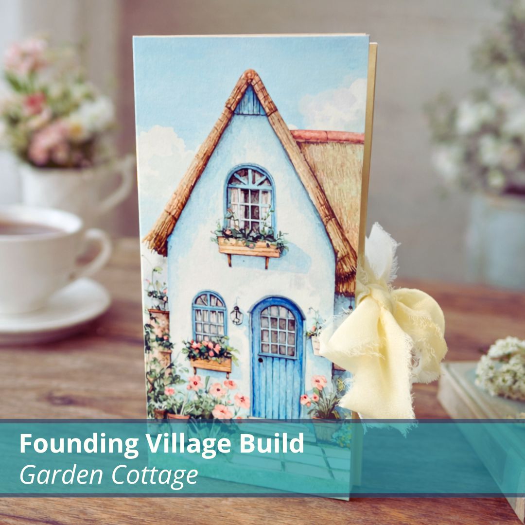 Garden Cottage Journal Kit – Printed Edition (Includes Digital Files + Video)