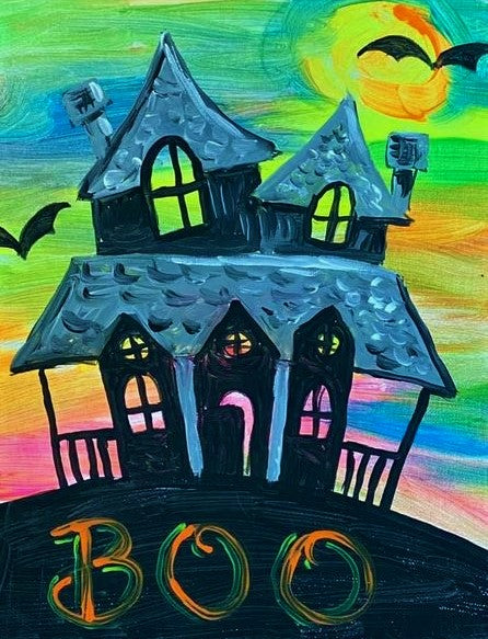 Haunted Mansion Paint Kit