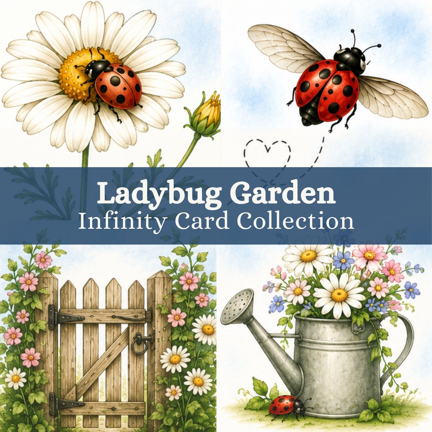 Ladybug Garden Infinity Card Collection