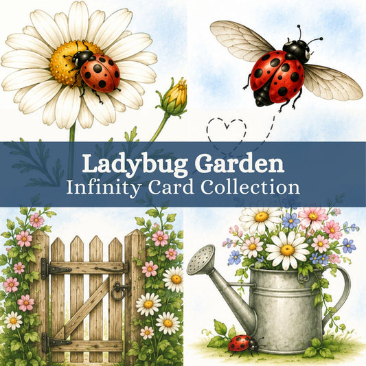 Ladybug Garden Infinity Card Collection
