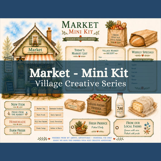Village Creative Series: Market Mini Kit