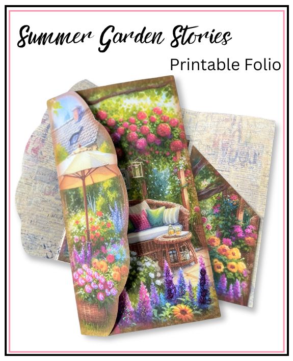 Summer Garden Stories Printable Folio