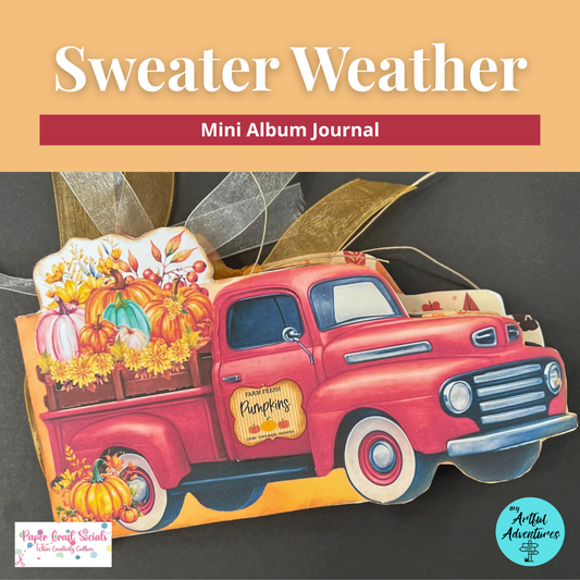Vintage Truck Mini Album Kit – Fall “Sweater Weather” Collection