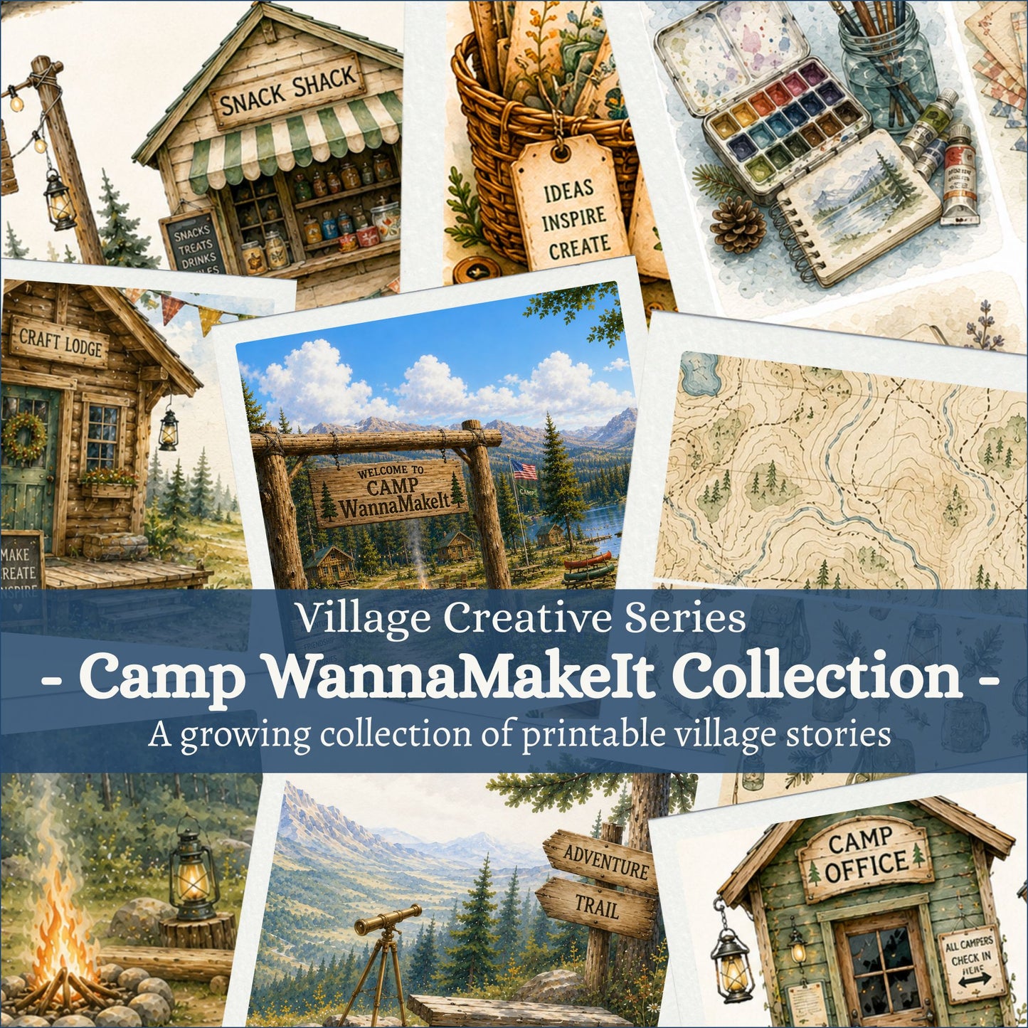 Camp WannaMakeIt - Village Creative Series